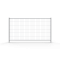Mobile fence | 'Profi' | Element without hook and eye | width: 3,50 m, height: 2,00 m